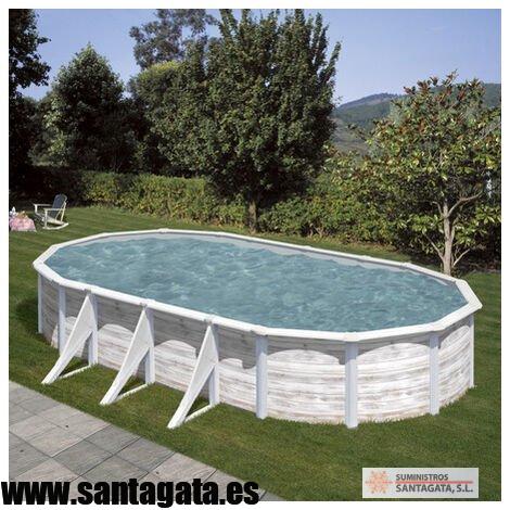 kit500n PISCINA ASPECTO NORDICO OVALADA