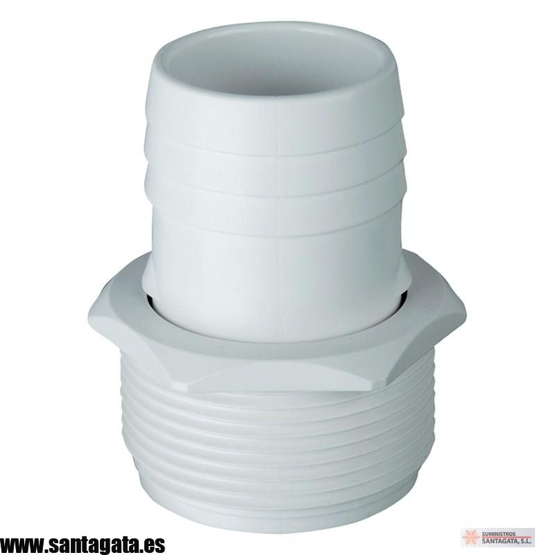adaptador empalme giratorio manguera 38