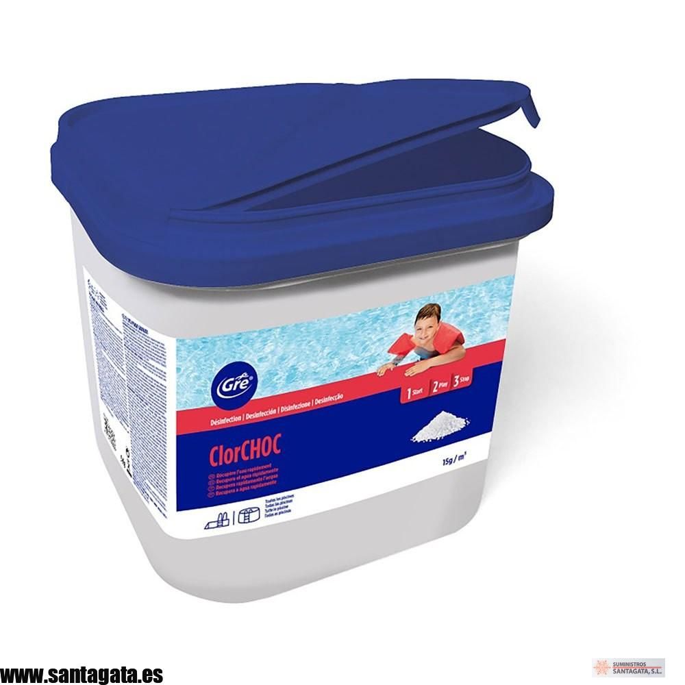 cloro choque granulado gre 5kg